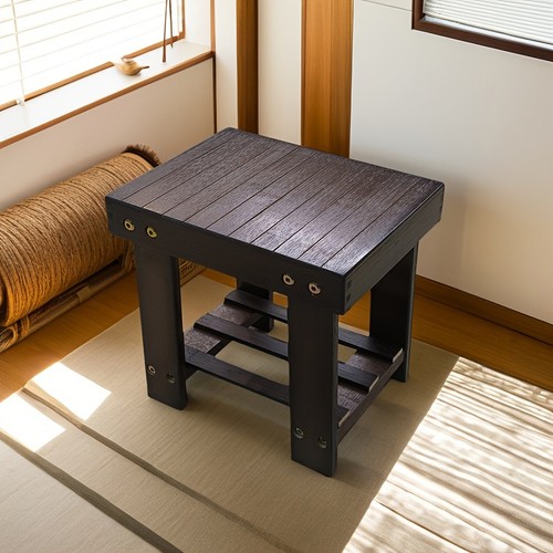 Bamboo step stool sturdy - bamboo, 1