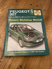 Peugeot 307 Owners Workshop Manual 2001-2008, Petrol & Diesel, Haynes Series