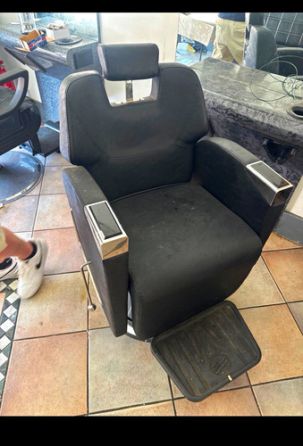 Salon styling chair with - styling,