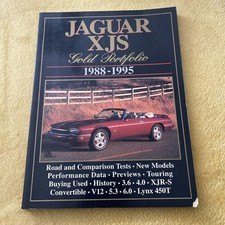 Jaguar book gold - xj-s,