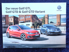 VW Golf 7 GTI, GTD, GTD