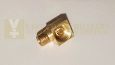 WILLYS MB & FORD GPW JEEP FUEL CONNECTOR ELBOW WO384549 GPW9268