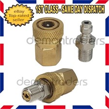 AIR RIFLE GUN PCP HOSE QUICK FILL PROBE COUPLER CHARGE ADAPTER FOSTER CONNECTOR