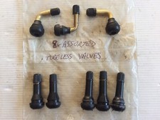 8 ASSORTED MOTORCYCLE SCOOTER ATV QUAD BIKE TYRE TIRE VALVE TUBELESS VALVES