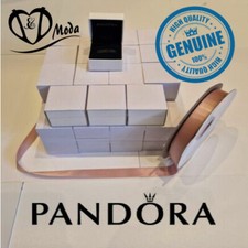 New Genuine PANDORA Charm Ring Box, Gift Ribbon Bag, Earrings Bracelet, Necklace