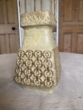 Vintage West Germany Bay Keramik Pottery Textured  Vase 985-25