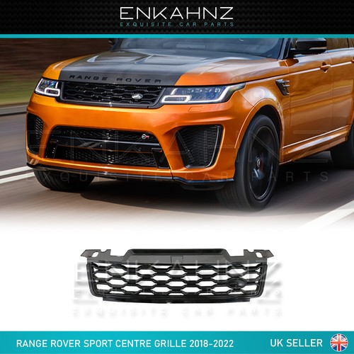 Centre grille gloss black - grille,