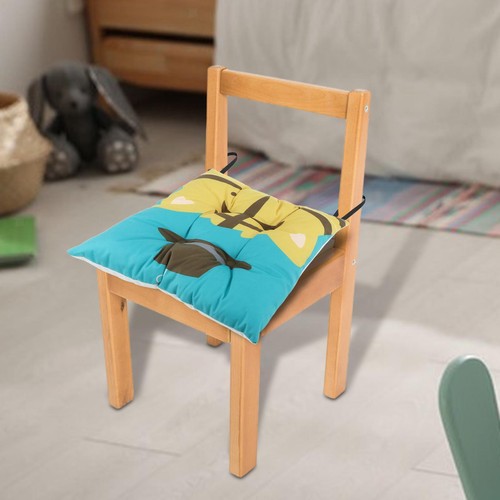 Seat cushion cartoon with tie - seat,