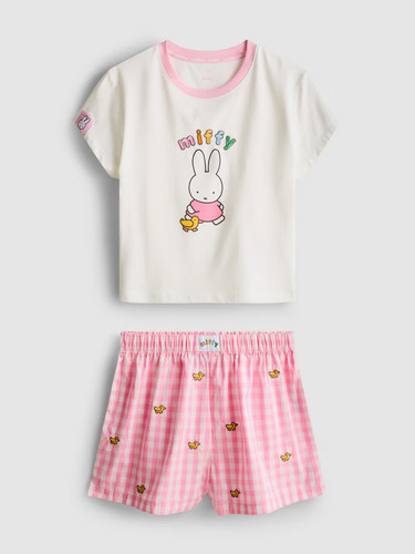 Miffy cotton rich gingham - cotton,
