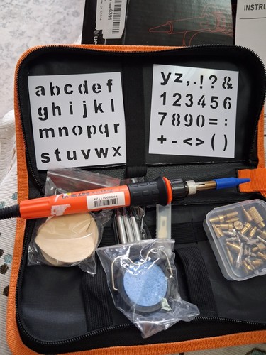 Wood burning kit preciva - burning, 45