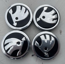 1pc GENUINE SKODA OCTAVIA FABIA SUPERB 50MM CENTER WHEEL HUB CAP 5E0601151