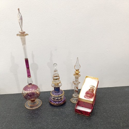 Glass perfume bottles - perfume,