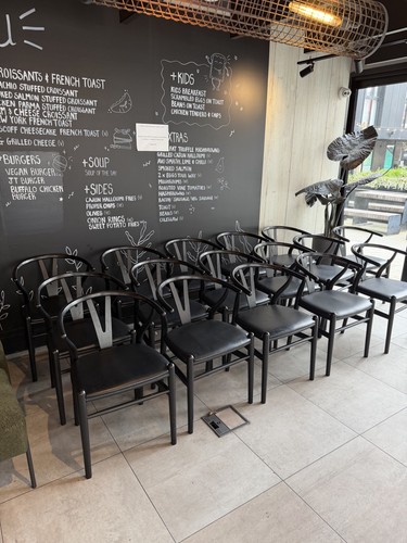 Restaurant chairs black - -,