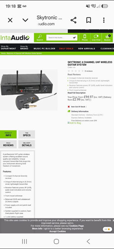 Skytronic channel uhf - 4,