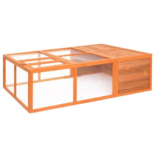 Chicken coop natural firwood - chicken,