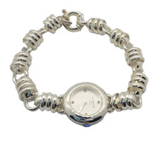 LINKS OF LONDON Sweetie Bracelet Watch Sterling Silver White Sapphire RRP240