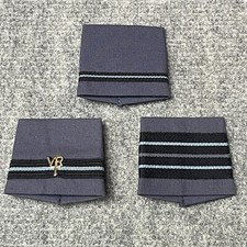 UK RAF Surplus Issue Royal Air Force Dark Blue Rank Slide Pilot Officer VRT