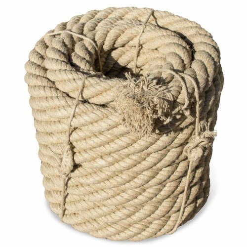 Natural 100 hemp rope 60mm - 100%,