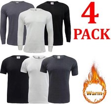 3, 4 Pack Mens Thermal Long