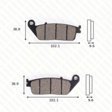 Brake shoes disc brake pads
