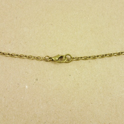 Antique bronze iron - bronze, 2x3mm