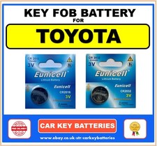 Key Fob Battery Toyota Aygo