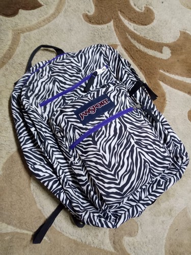Jansport zebra animal print - jansport,