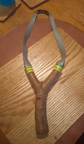 Handmade wooden cattapult - wooden,