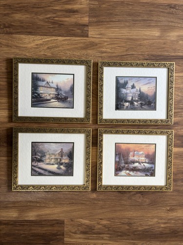 Set thomas kinkade framed - 4,
