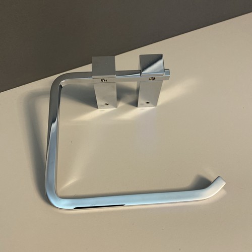 Modern chrome square toilet - modern,