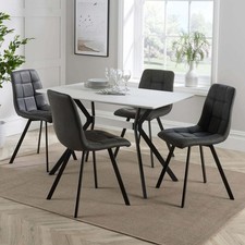 Luxor dining set - dining, white