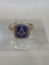 Masonic Gold & Enamel Swivel