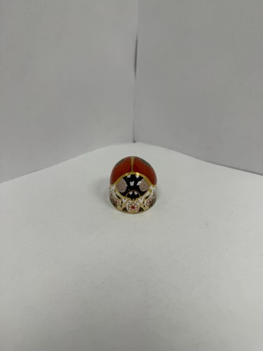Royal crown derby imari egg - royal,