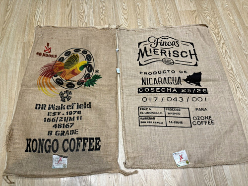 Kongo coffee original hessian - kongo,