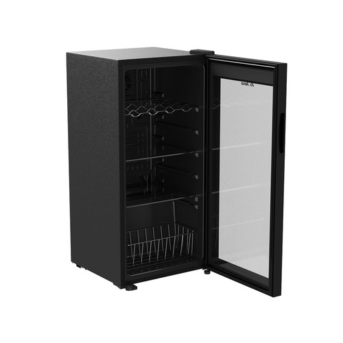 99l glass door drinks fridge - 99l,