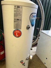 Gledhill  ASL 210L Indirect Unvented Hot Water Cylinder Stainless Steel