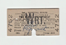 Railway Ticket British Rail