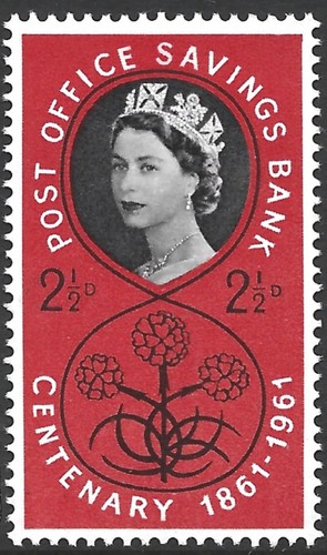 Qeii 1961 623b - gb, 1961,