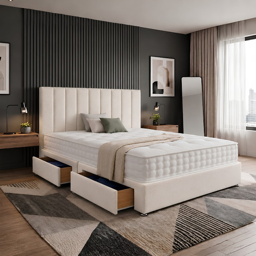 Reinforced divan bed memory - reinforced,