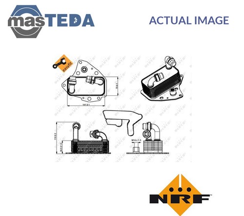 31344 engine oil cooler nrf - 31344,