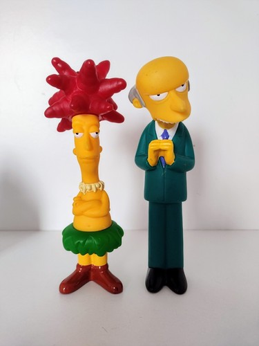 Simpsons burger king toys - king,