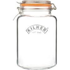 Kilner 3L Square Clip Top Jar