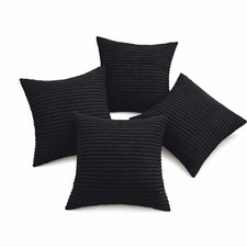 Pack of 4 Plush Velvet Cushion