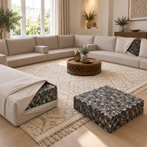 Arabic majlis jalsa shape - u,