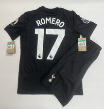 Tottenham Hotspur Nike Cristian Romero Stadium Premier League Away Kit Kids XL