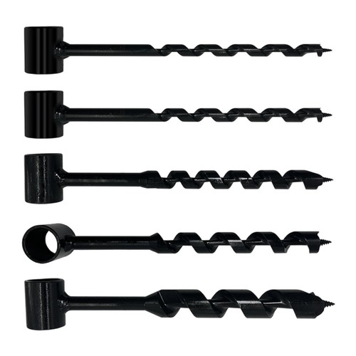 Hand auger wood drill - wood, hole