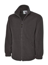 Uneek Classic Full Zip Micro Fleece Jacket Casual Work Wear Extra Warm Mens TOP