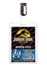 Jurassic Park CEO Card Dinosaur Cosplay Film Prop Cool Gift Comic Con Halloween