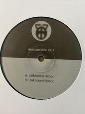 Martian Man 001  Unknown Amen/Space  Drum&bass/Jungle/Equinox/LTJ Bukem/12”