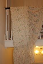 10677d DORMA Single Honeysuckle Rose Quilted Flounced Bedspread Excellent